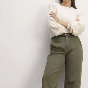 Everlane NWT Women's Utility Barrel Pants